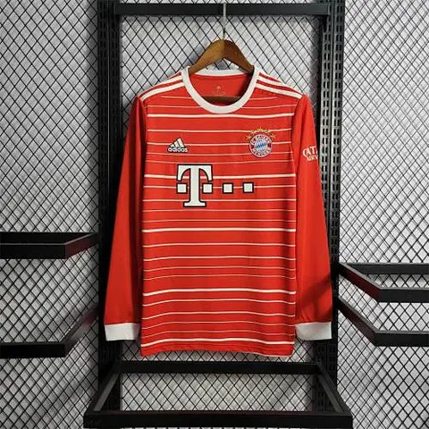 22-23 Bayern Munich home long sleeves