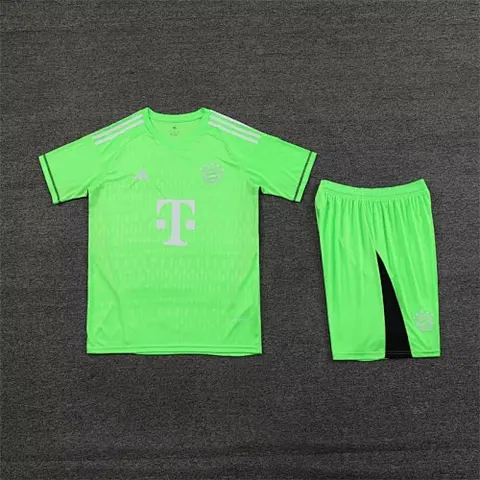 23-24 Bayern Green goalkeeper kit