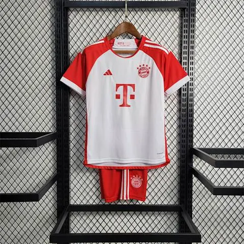 23-24 Bayern Munich home kids kit