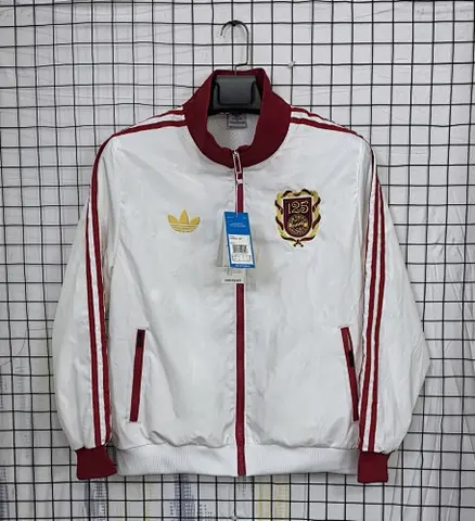24/25 Bayern Munich 125 Anniversary White Windbreaker