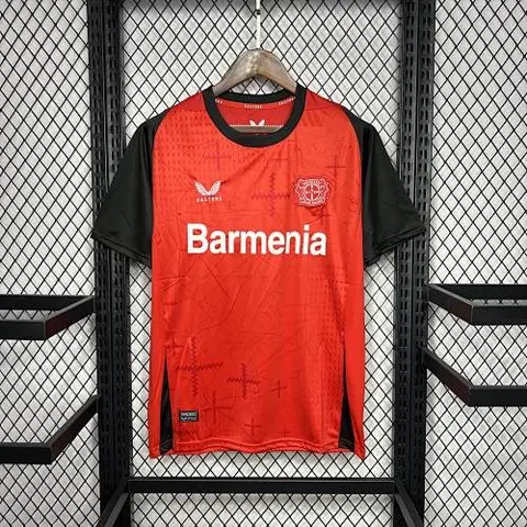 24-25 Bayer 04 Leverkusen home soccer jersey
