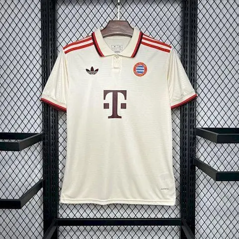 24-25 Bayern Third Away White Jersey