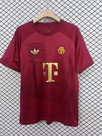 24-25 Bayern red 125th jersey