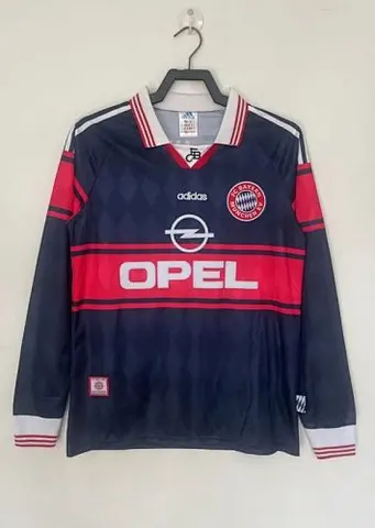 97-98 Bayern home long sleeve retro jersey