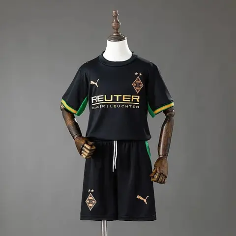 2026/27 Borussia Mönchengladbach Away Kids Kit Soccer Jersey 16-28