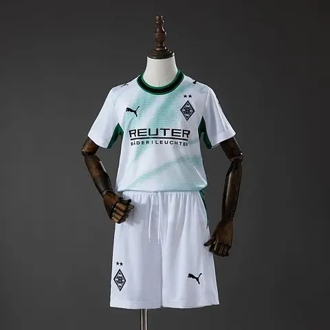 2026/27 Borussia Mönchengladbach Home Kids Kit Soccer Jersey 16-28