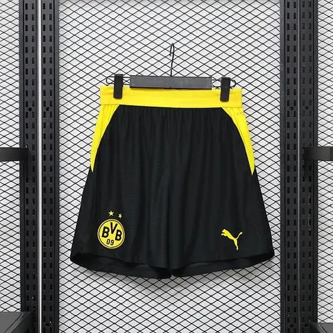 2026/27 Dortmund Home Player Version Soccer Shorts S-2XL