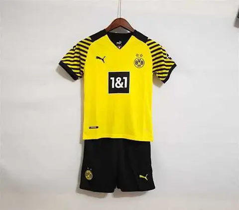 21-22 Dortmund home kids kit