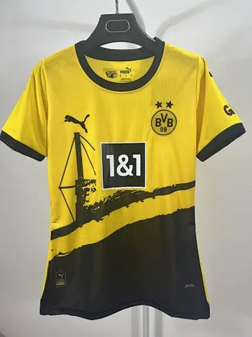 Maillot de football femme 23-24 dortmund — Domicile