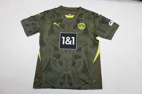 24-25 Dortmund dark green goalkeeper jersey