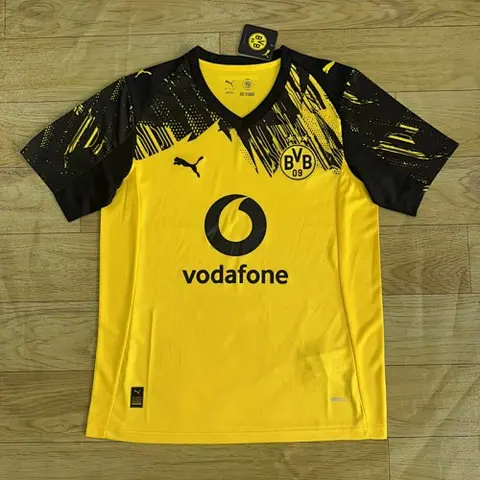 25-26 Dortmund home soccer jersey