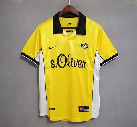 98 Dortmund home yellow