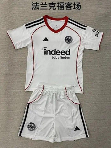 Eintracht Frankfurt 2025/26 Away Kids Kit
