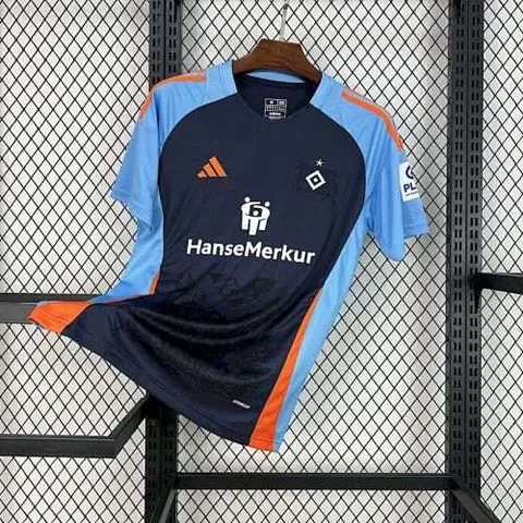 25-26 Hamburger Pre-Match Special soccer jersey size S-2XL