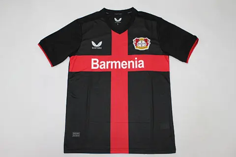 23-24 leverkusen home soccer jersey
