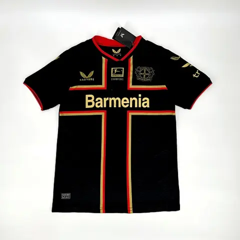 24-25 Leverkusen Champion Edition soccer jersey