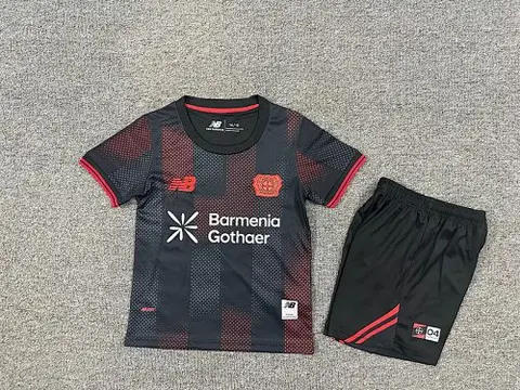 25-26 Leverkusen home kid kit