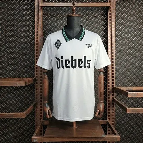 1995/96 Borussia Mönchengladbach Home Retro Soccer Jersey Size S-XXL