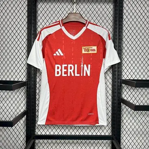 24-25 Union Berlin home soccer jersey