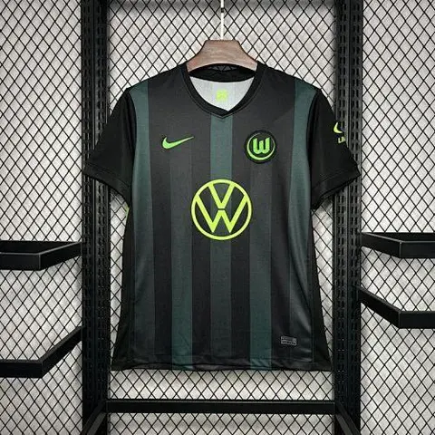 24-25 Wolfsburg away soccer jersey