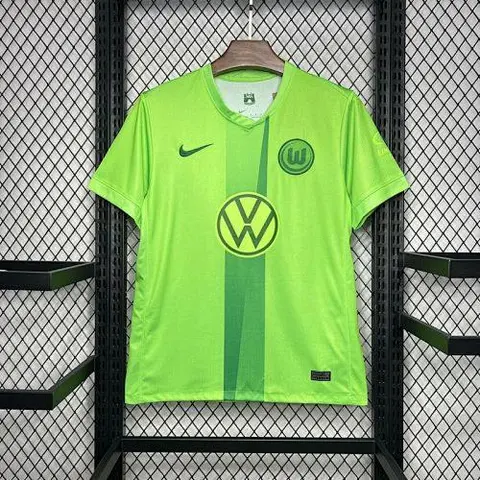 24-25 Wolfsburg home soccer jersey