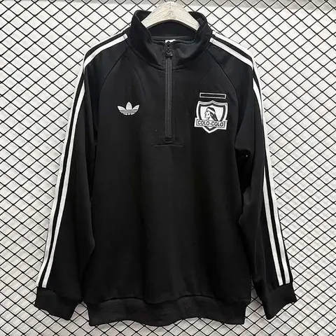 2026/27 Colo Colo Black Half Zip Training Suit S-2XL