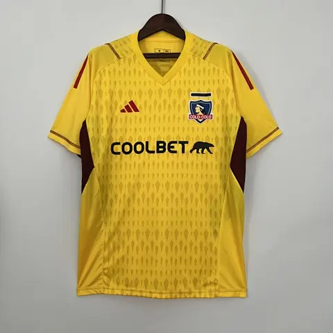 23-24 colo colo yellow goalkeeper jersey