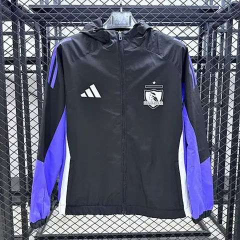 25-26 Colo Colo black windbreaker