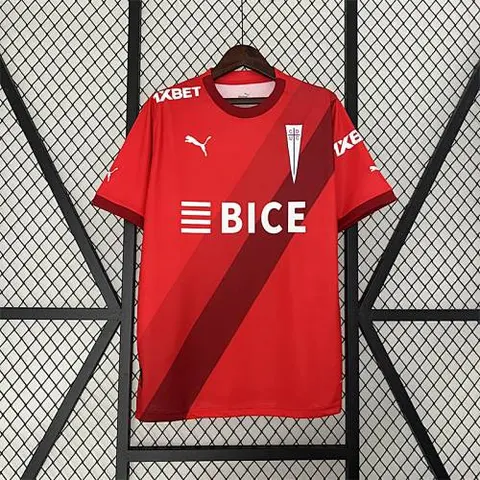 24-25 La Católica away red jersey