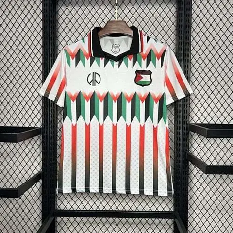 24-25 CD Palestino Hypepeace Joint Edition White Retro Jersey
