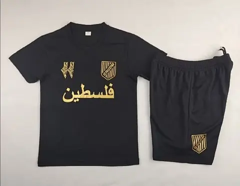 24-25 Palestino Black kid kit