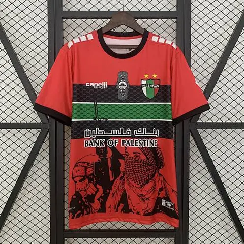 25-26 Palestine red jersey