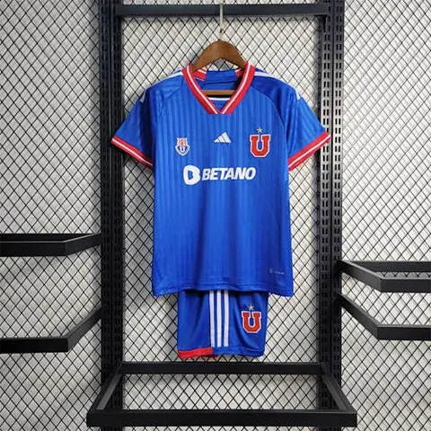 23-24 University of Chile home kids kit