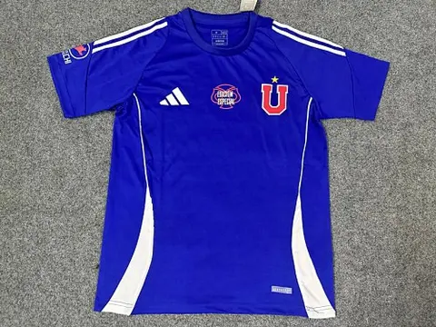 25-26 Universidad de Chile blue training jersey