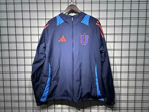25-26 Universidad de Chile blue windbreaker