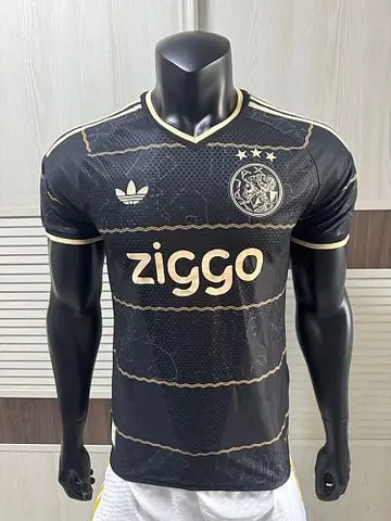 2026/27 Ajax Black Away Player Version Soccer Jersey S-2XL