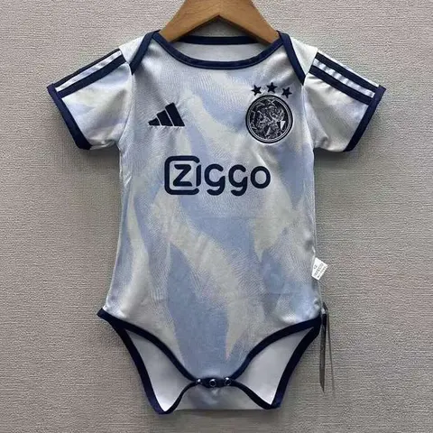 2026/27 Ajax Light Blue Third Away Baby Soccer Jersey