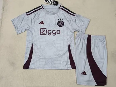 24-25 Kids Ajax Second away Size: 16-28