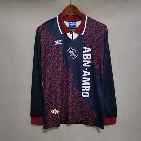 94_95 Ajax away royal blue long sleeve