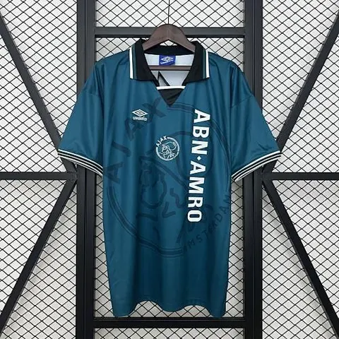95-96 Ajax Away Retro Football Jersey