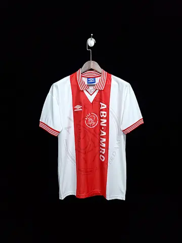 95-96 Ajax home retro jersey
