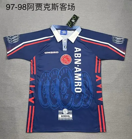 97-98 Ajax away retro jersey