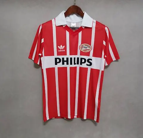1990 PSV home red and white
