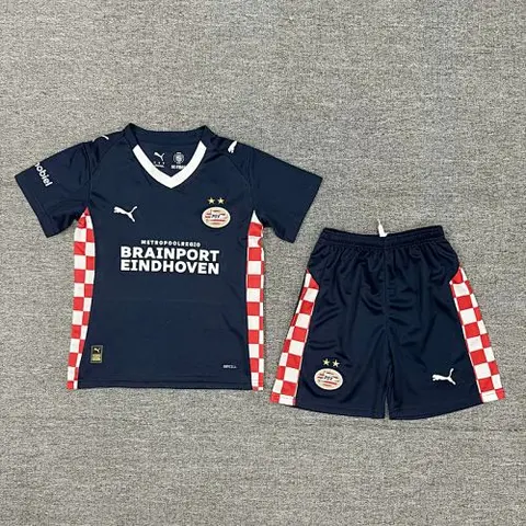 25-26 PSV Eindhoven away soccer jersey size 16-28