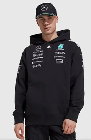2025 Mercedes black hoodie