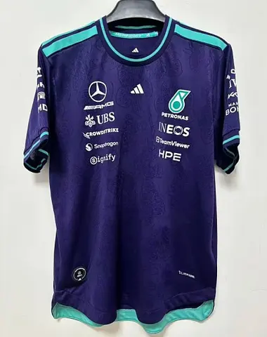 2026 Mercedes Purple F1 Jersey S-5XL