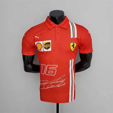 Polo F1 Formula One Ferrari rouge — 2022