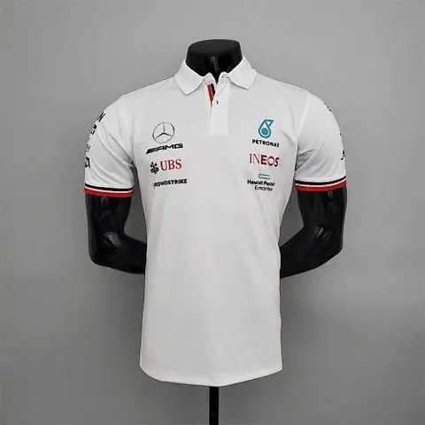 Polo F1 Formula One course ; Mercedes blanc