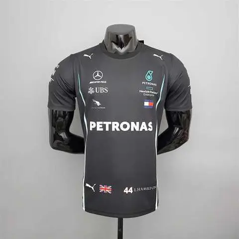 F1 Formula One course suit_ 2021 Mercedes noir