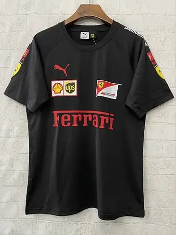 Ferrari 2025 black F1 shirt S-3XL